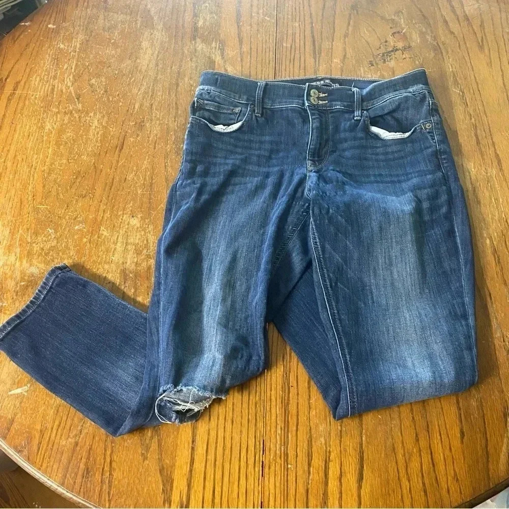Express cropped legging mid rise size 10R